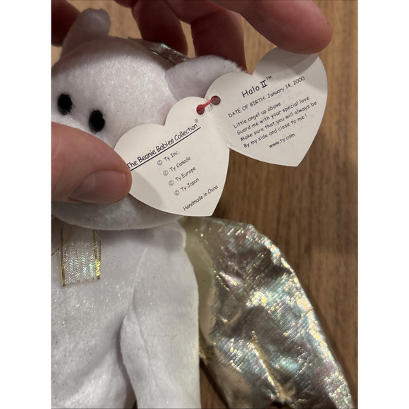 Ty - Beanie Babies - Halo II - The Angel Bear - January 14th, 2000 - Tags - Picture 5 of 5